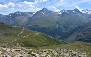 Vent ► parcours d'altitude vers la cabane de Breslauer